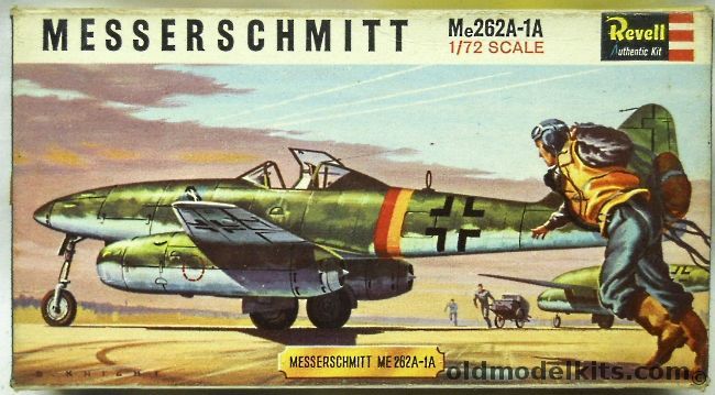 Revell 1/72 Messerschmitt Me 262-1a - Great Britain Issue, H624 plastic model kit